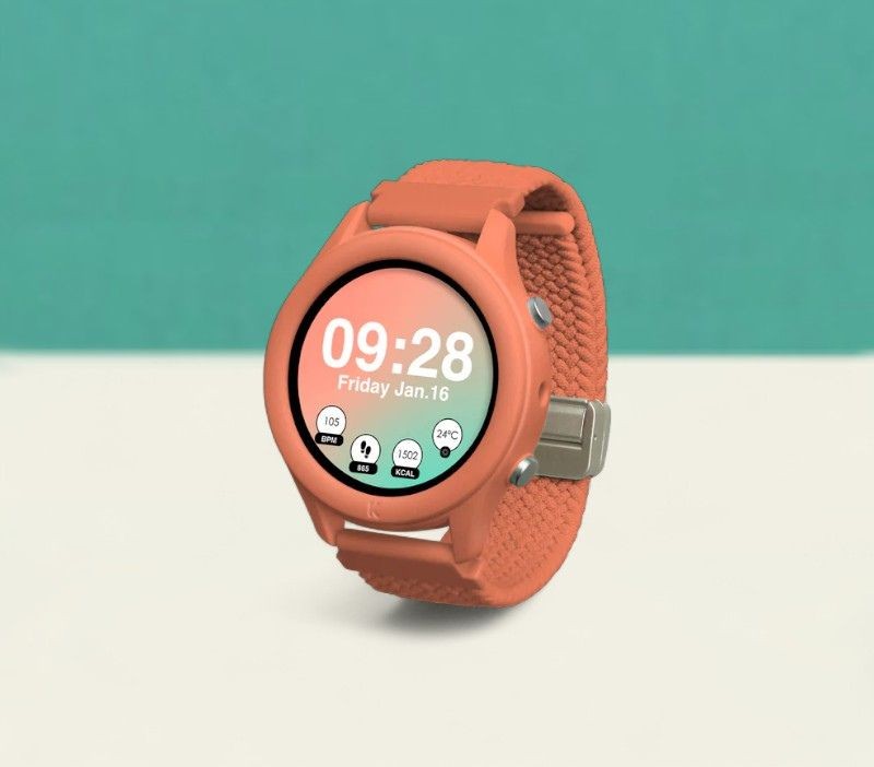 K-WATCH reloj interactivo resistente al agua infancia de Kidywolf