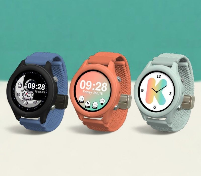 K-WATCH reloj interactivo resistente al agua infancia de Kidywolf