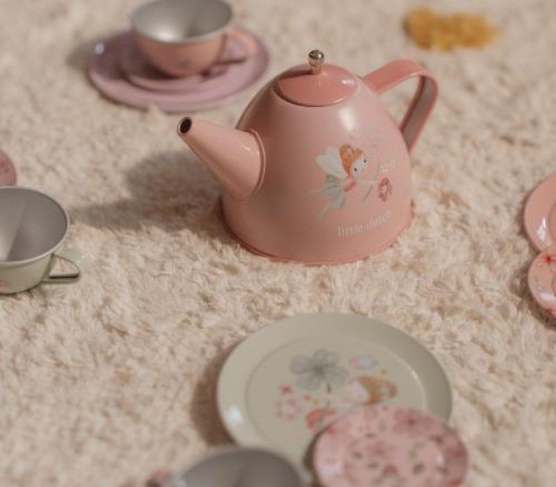Juego de té Fairy Garden (13 piezas) – Little Dutch