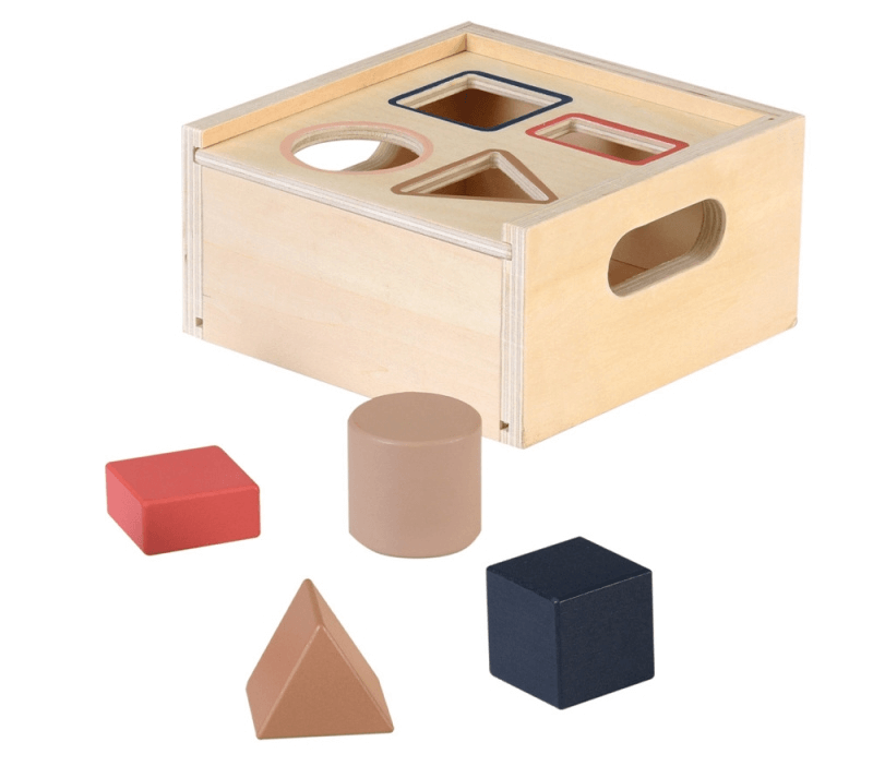 small foot Wooden Box for Sorting Images, 60 Images to Sort and Discover, Ages 3, 12469