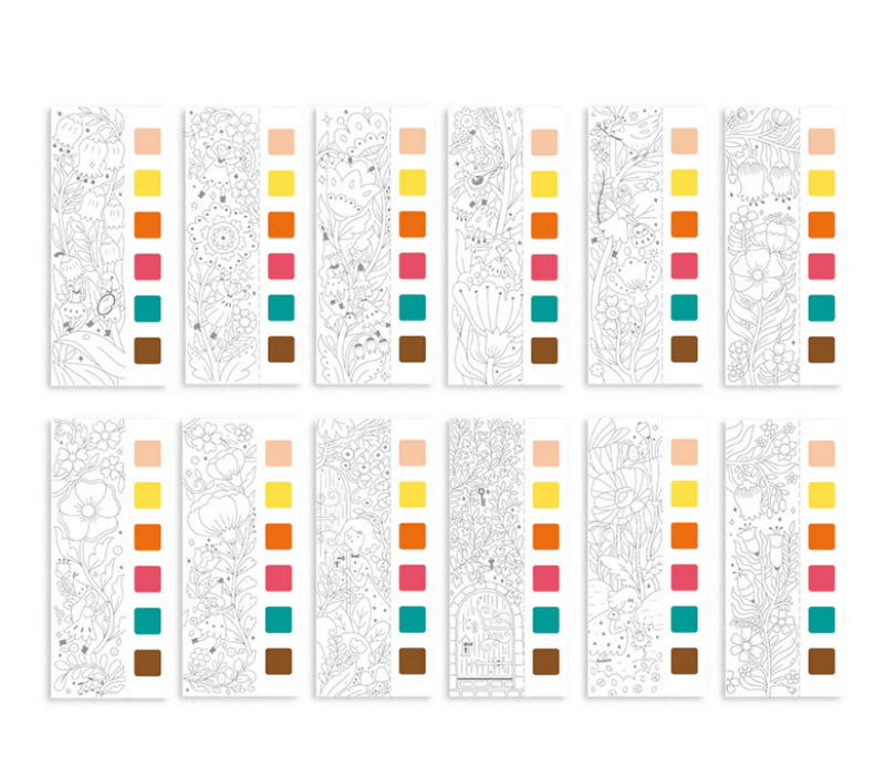 12 Colores Cuaderno de Ejercicios de Acuarela Profesional, Watercolor
