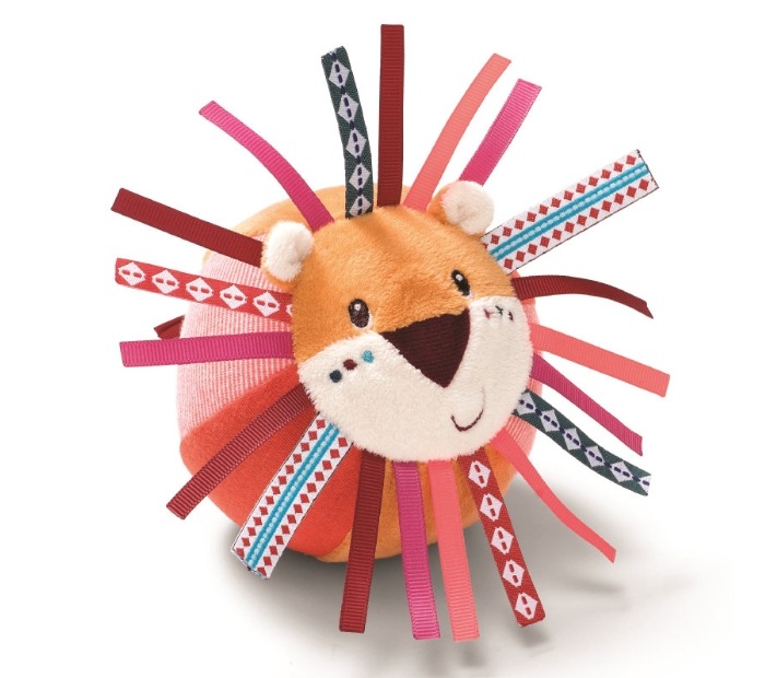 Pelota para bebés con etiquetas LilliputiensJack