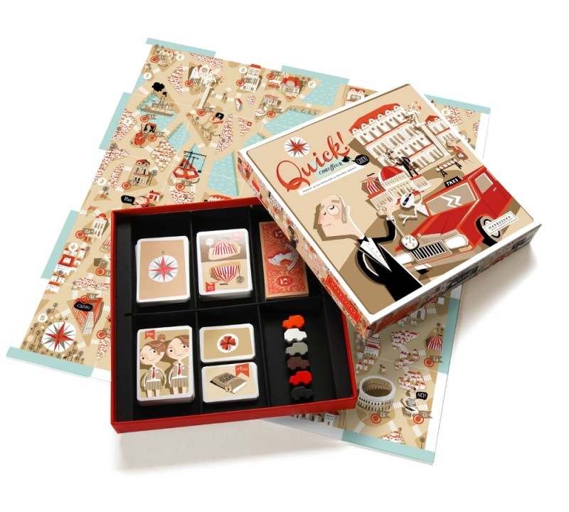 juego de mesa familiar taxi de marbushka