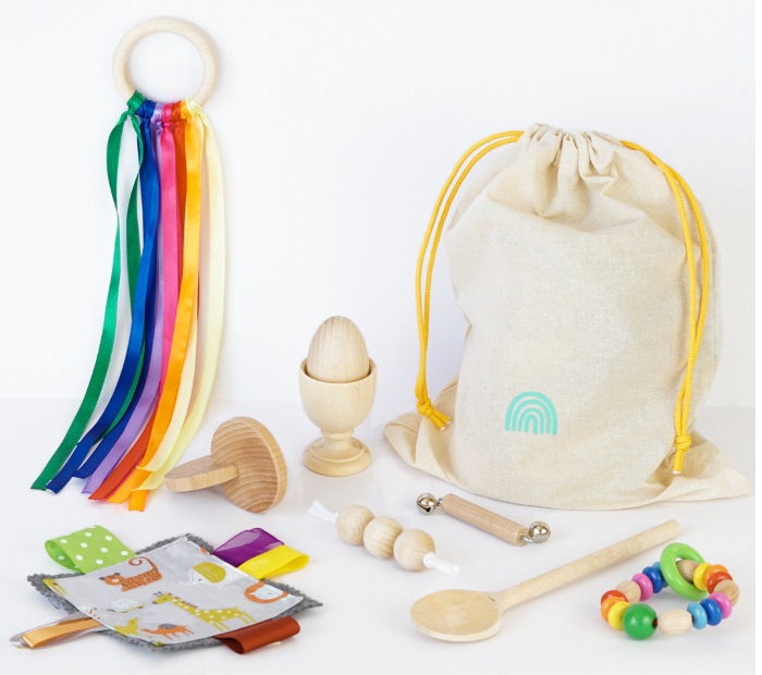 kit de juguetes montessori para bebés