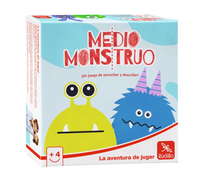 Medio monstruo - juego de descibir y escuchar