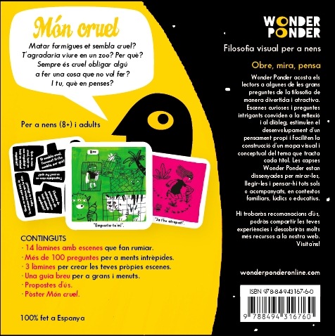 Filosofía visual para niños y Mundo cruel