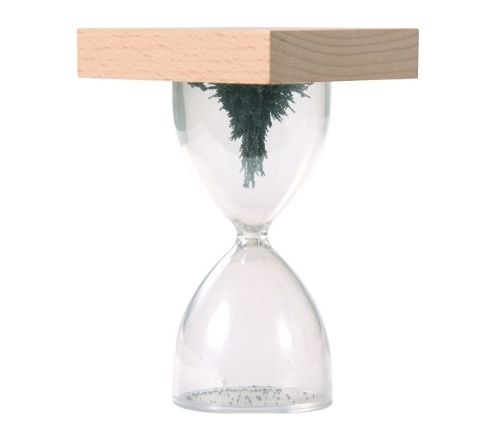 Reloj de arena magnético