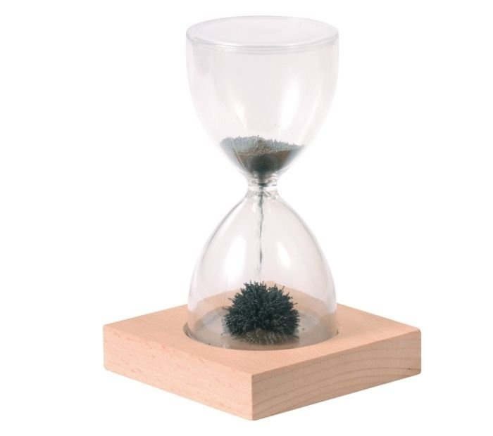 Reloj de arena magnético
