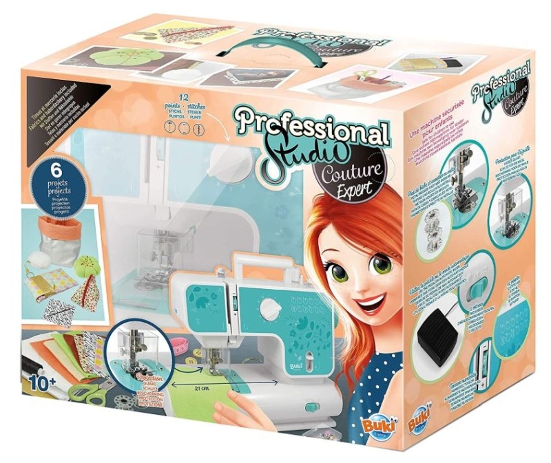 TIKATARER Máquina De Coser Para Niños – Juguete Educativo De ABS Con Funciones Simuladas, Ideal Para Desarrollar La Motricidad Fina Y La Creatividad Desde Los 3 Años