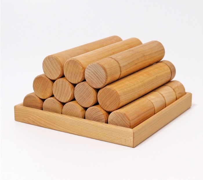 Target10a Wood Tubes 55 Mm - Cilindro De Madera Para Escalada