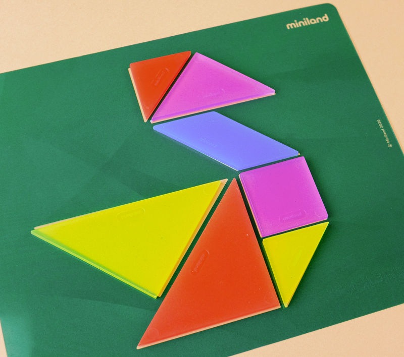 Tangram Figuras Personas Tangram Translúicido