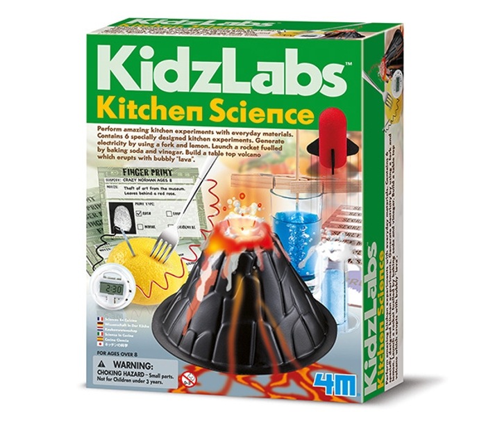 juego de ciencia con experimentos para practicar en la cocin