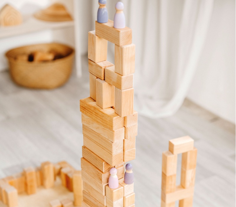 Symiu Caja De Herramientas De Madera Montessori – 28 Piezas Con Tornillos Y Llave, Juguete Educativo DIY Para Niños 3+ Años
