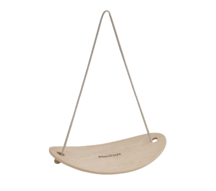 tabla de equlibrio pequeña con cuerda