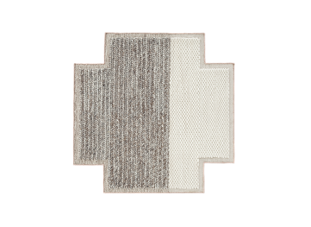 GAN | Mangas Space Collection: Rhombus Ivory Rug