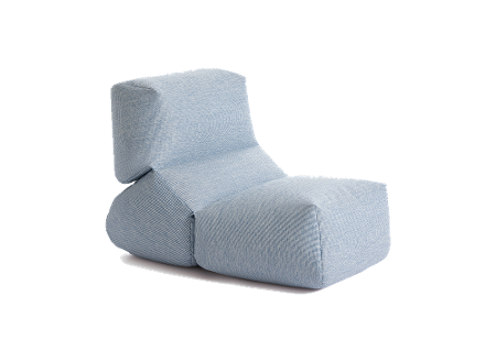 GAN | Grapy outdoor armchair: Vichy Blue