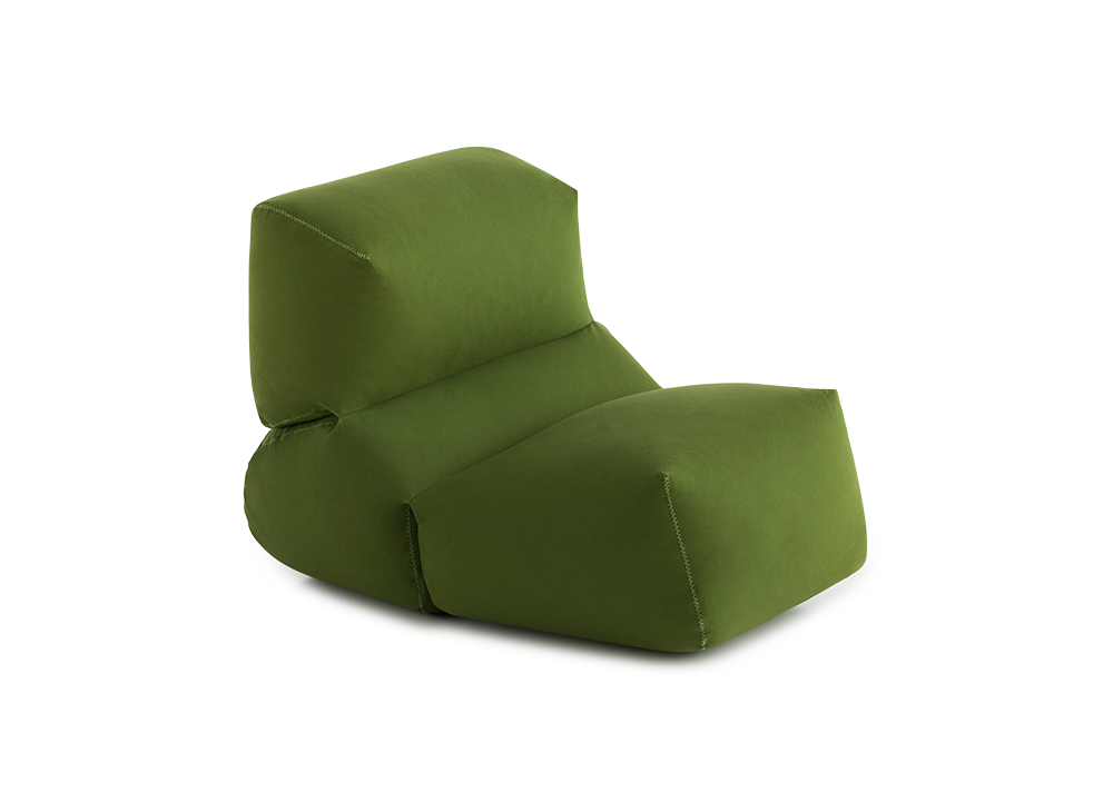 GAN | Grapy armchair: Green Cotton model