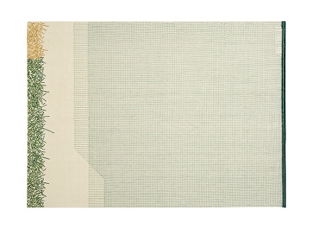 PO RUG ※dan GAN | Backstitch Collection: Calm Brick Rug
