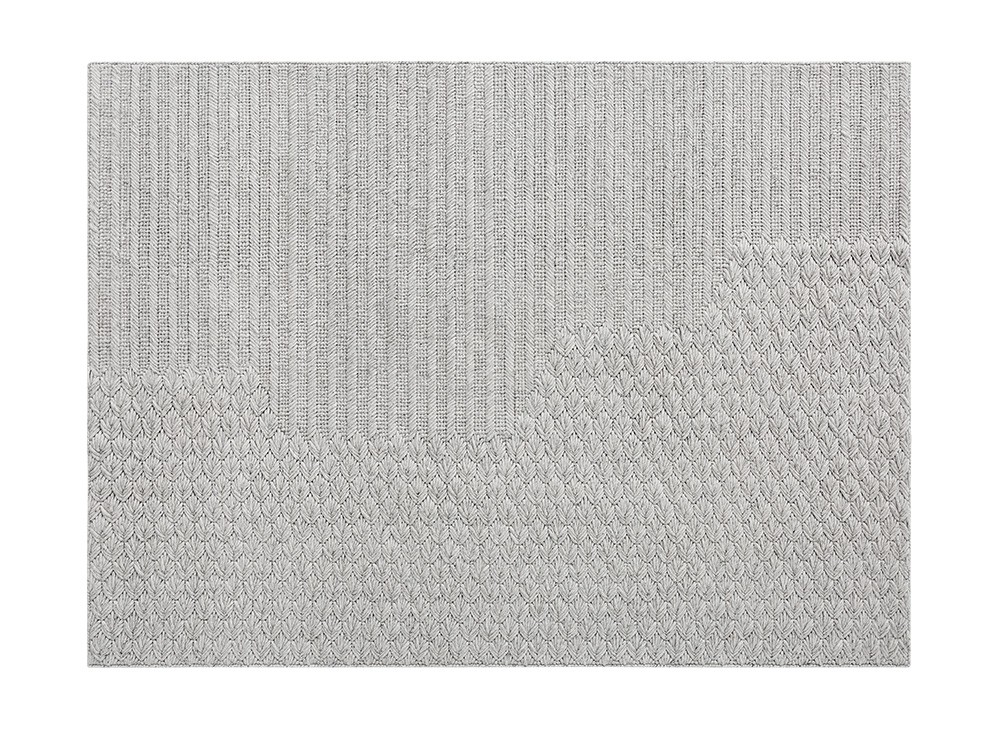 Gaudy Rug GAN | Gray rug from the Chaddar collection
