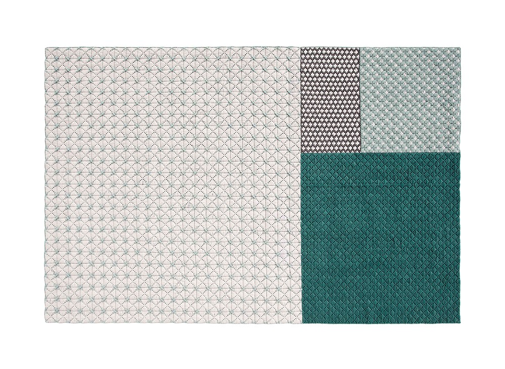 GAN | Silaï Collection: Green Rug