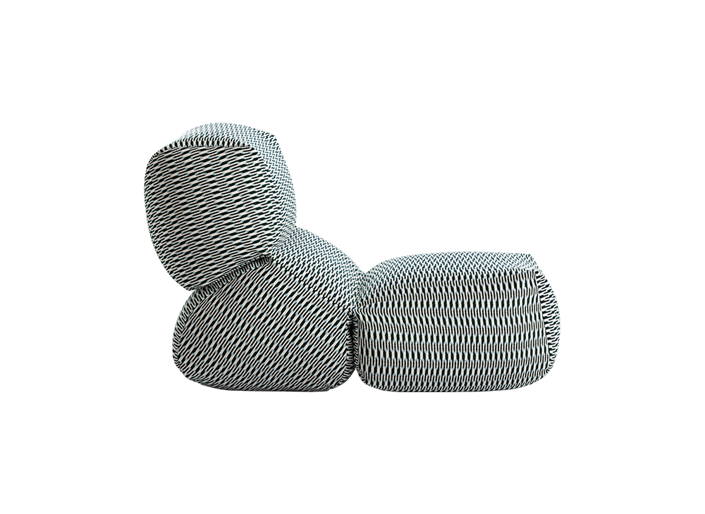 GAN | Grapy outdoor armchair: Decó Blue