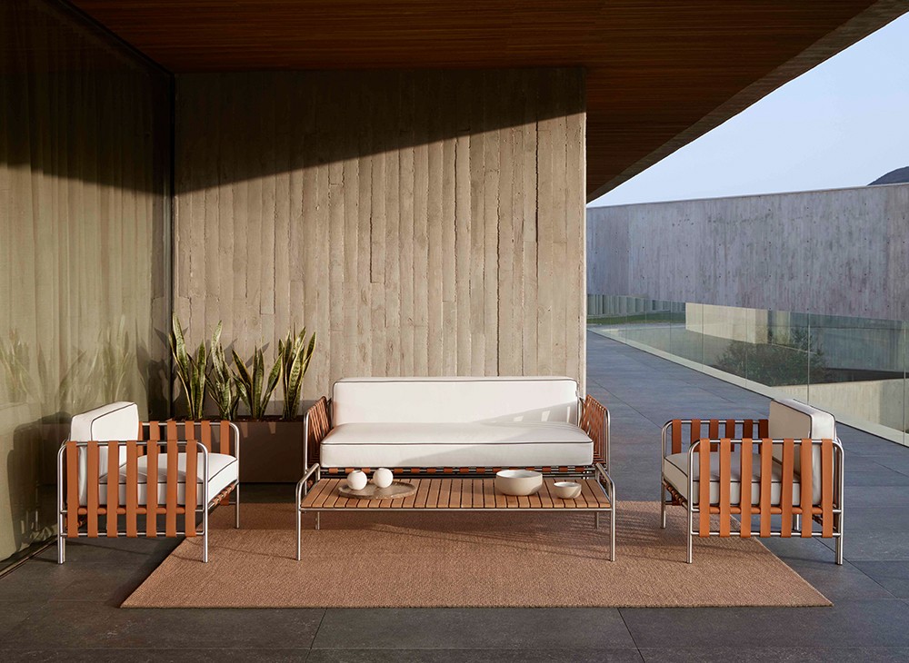 GAN | Terracotta rug from the Saline collection
