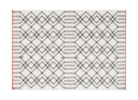 GAN | Kilim Blue Parquet Tetragon Rug