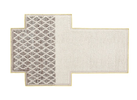 ラグ◆MANGAS マンガス◆Space Plait Square(2404A) GAN Rugs Mangas Space Plait Module - 2Modern