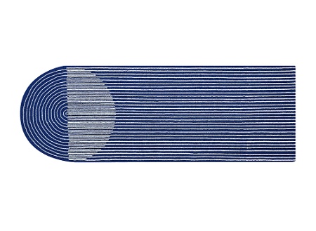 GAN | Ply Collection: Blue Rug