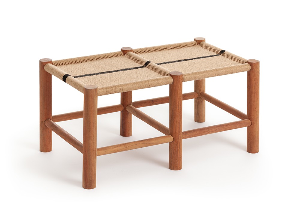 GAN | Roots Collection: Double jute stool