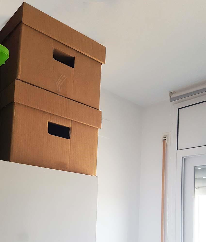 Cajas para guardar ropa