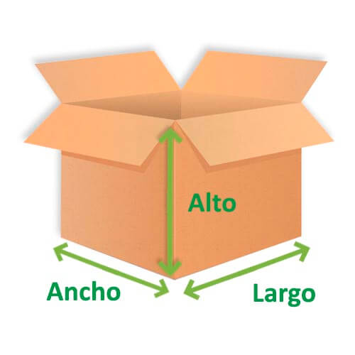Calcular volumen de una caja