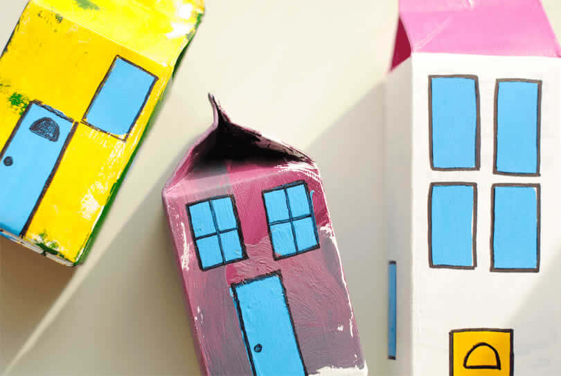 ¿Qué hacer con cartón? Ideas divertidas para reciclarlo