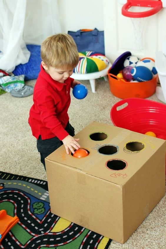 como hacer juguetes de carton