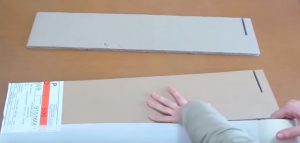 como hacer muebles de carton