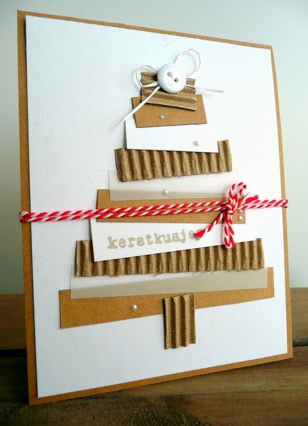 como hacer tarjetas de navidad a mano