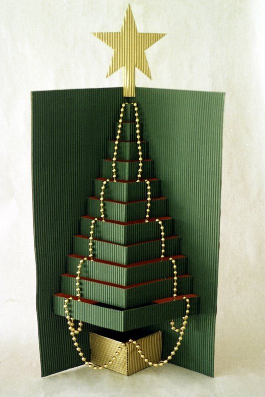como hacer tarjetas de navidad a mano