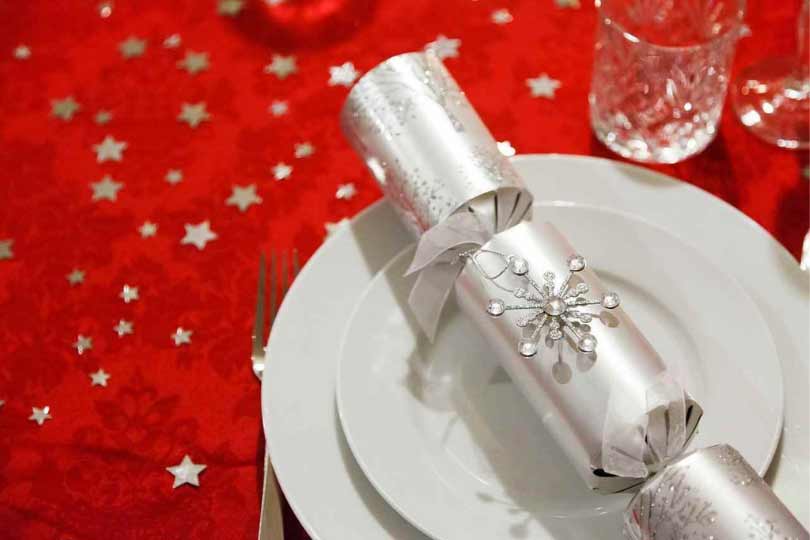 Cómo hacer crackers para el Fin de Año