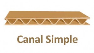 canal simple carton caja