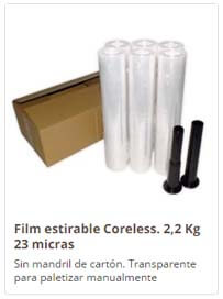 film coreless, film sin mandril