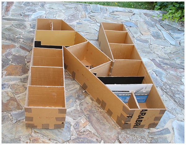 letras de carton