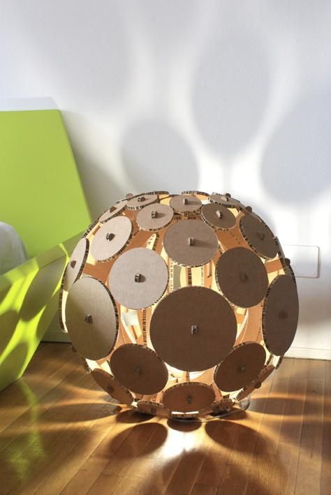 muebles con cajas de carton