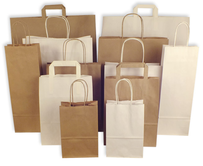 Especial NUEVAS Bolsas de Papel Kraft en Cajadecarton.es