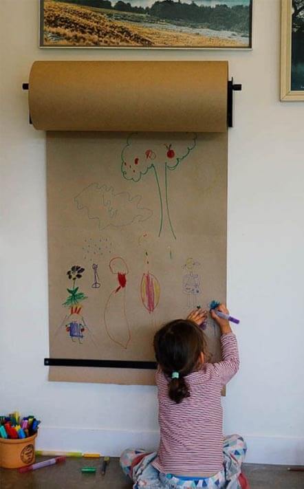 papel kraft como material para manualidades