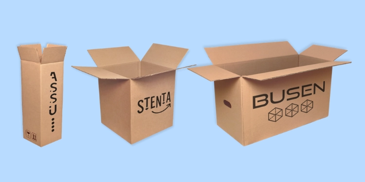 Cajas americanas o de solapas impresas