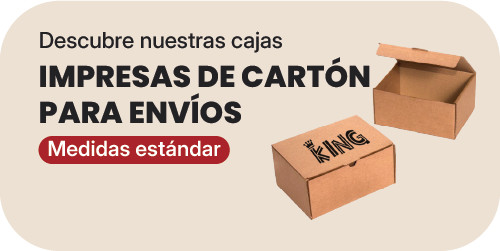 Impresas de cartón para envíos
