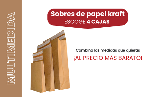 Sobres de papel kraft