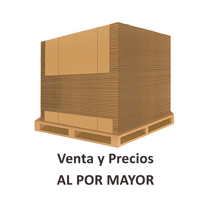 Cajas de cartón para 6 Botellas. Fondo automático