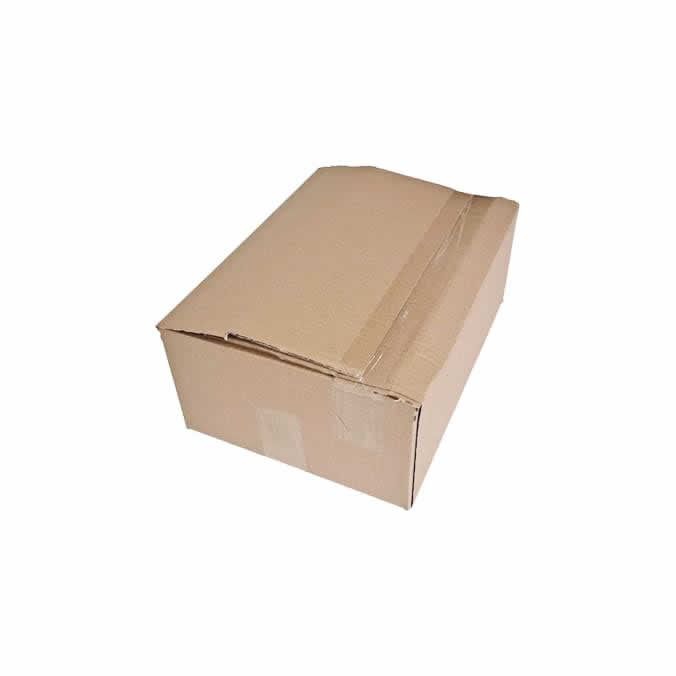 Cajas de cartón 350 x 255 x 230 mm. Altura variable.