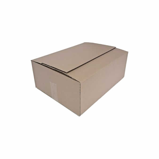 Cajas de cartón 460 x 345 x 275 mm. Altura variable.